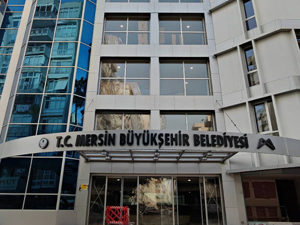 Mersin Büyükşehir Belediyesi Tabela